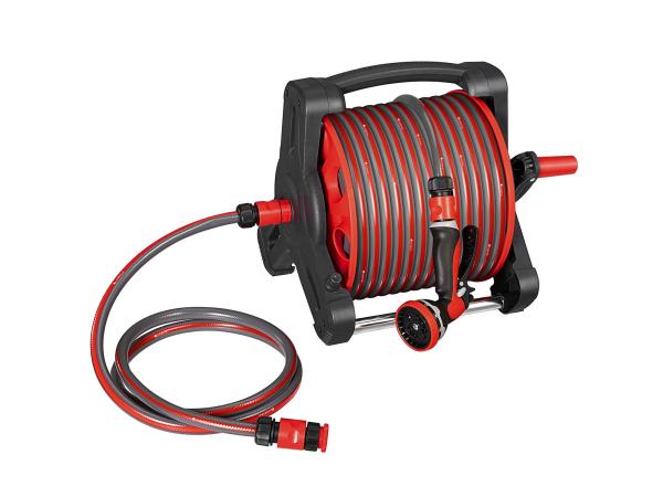 Mobile Hose Reel Basic - 30 Meters - Red