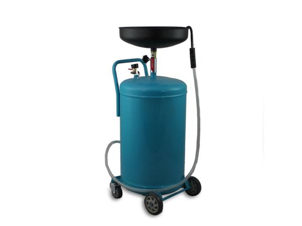 Oil drain trolley / Oil collection unit - 80L