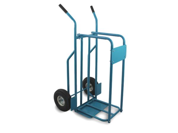 Firewood cart - Wood cart - Wood transport aid - Blue