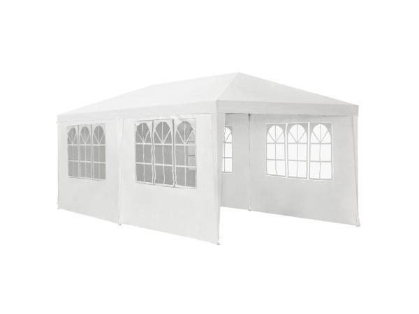 Party tent with side walls 3x6 m white