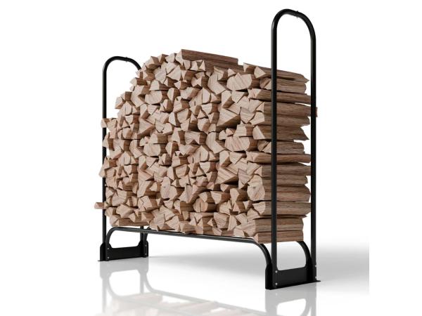 Outdoor firewood rack / Firewood rack M - Incl. cover