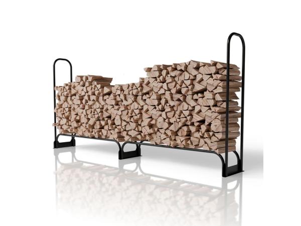 Outdoor firewood rack / Firewood rack L - Incl. cover