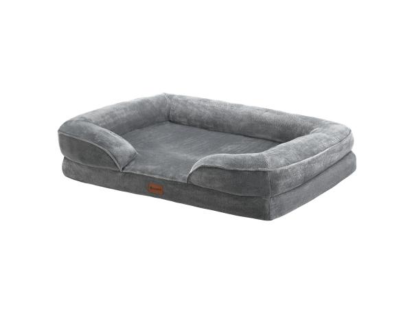 Dog / cat bed Sheena L 98 x 70 cm grey