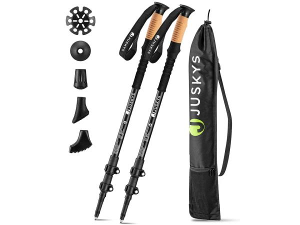 Nordic Walking trekking poles - incl. accessories