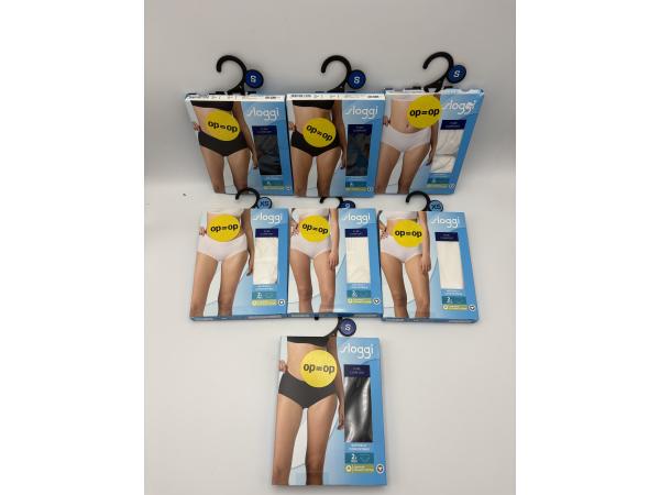 7x Sloggi slips – mix maten (XS/S)