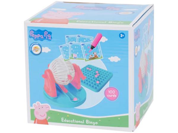 2x Kinderspeelgoed - Educatieve bingo | Peppa Pig