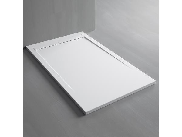 Composite shower tray 90x120 white