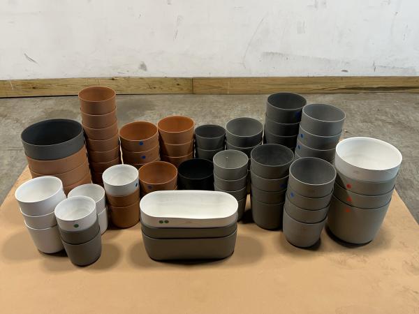 Point Virgule lot of plant pots and planters