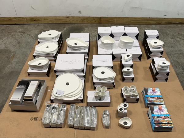 Lot of tableware and cutlery