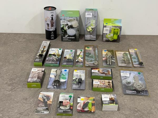 Point Virgule drinks accessories set, 22-piece