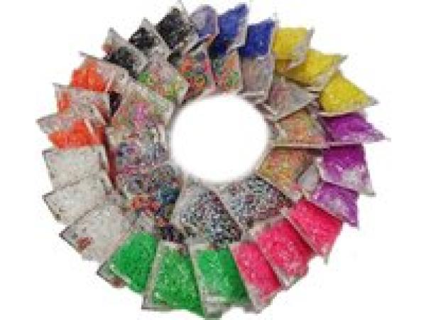 Doos loom bandjes 36 zakjes met 6oo elastiekje