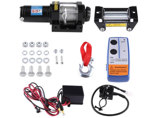 Electric Winch 4000 lbs / 1814 kg 12 volt