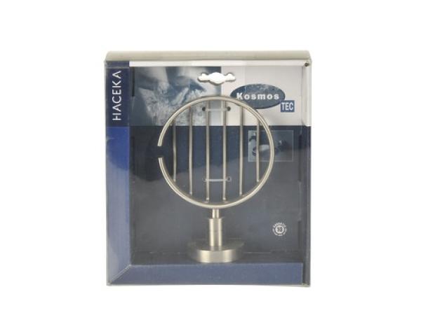 Haceka Kosmos Tec zeephouder geborsteld staal