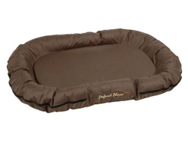 Dog Cushion Oxford Brown