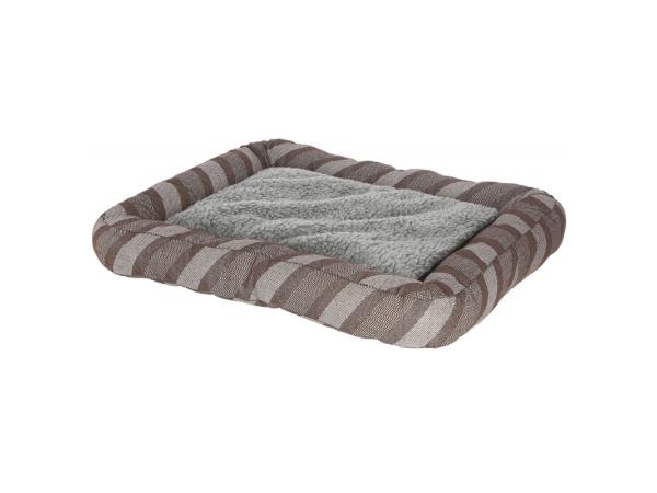 Dog bed Pablo, self-warming, grey 80 x 55 cm