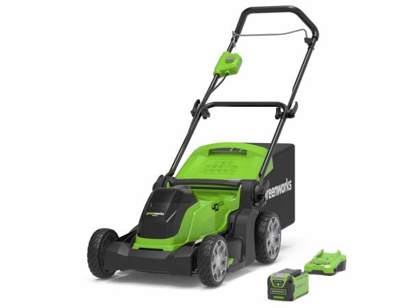 Greenworks battery lawn mower G40LM41K4