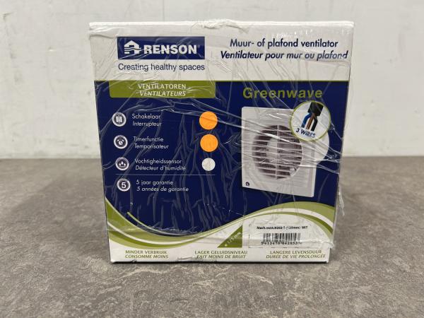 Renson 9202T Greenwave ventilator with timer