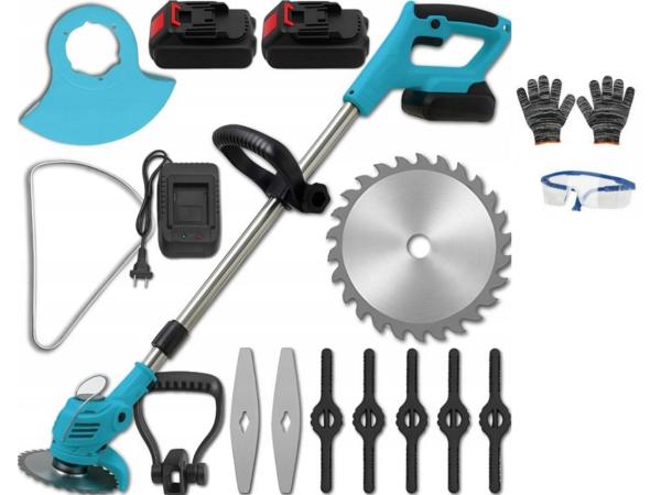 BoXer Boxer Grastrimmer Met 2x 24V Accu - Met Accessoires 