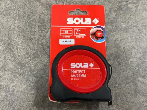 12x Sola tape measure 8m Protect