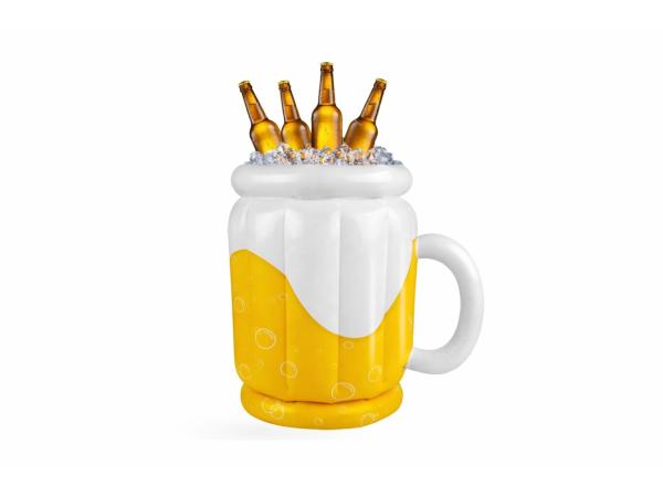 Inflatable beer cooler