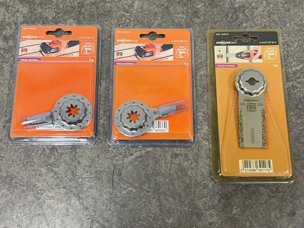 Fein multitool saw blade set 3-piece