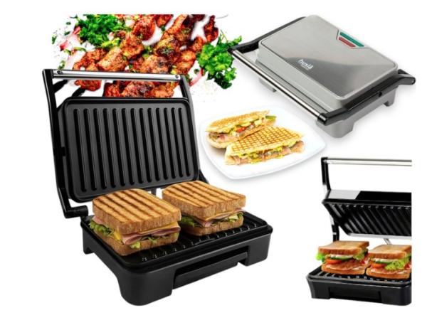 Husla Elektrische Grill/Tosti Ijzer - 850W - Non-Stick 
