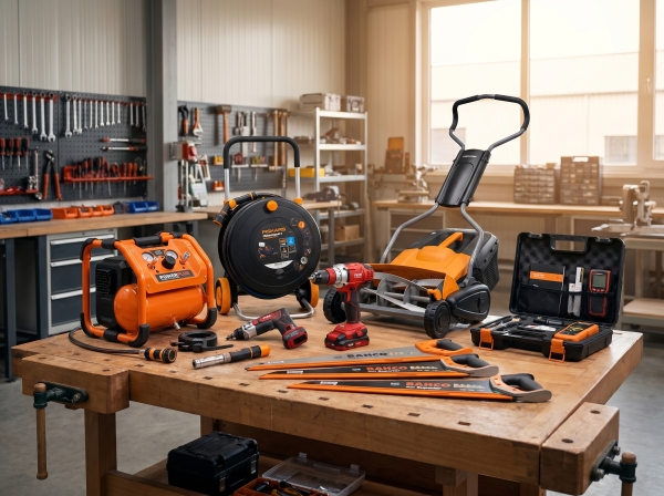 A-merk gereedschap & tuinmachines o.a. Makita, Fluke, Flex