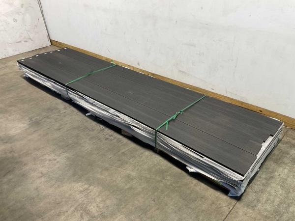 15x Composiet plank 2,3x14,5x420cm zwart