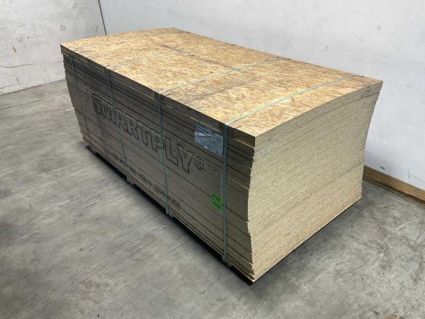 25x OSB-plaat 237x125x0,9 cm