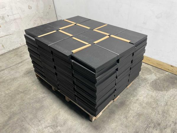 1008x Cedral Leisteen Brandklasse A2 Zwart 60x32cm