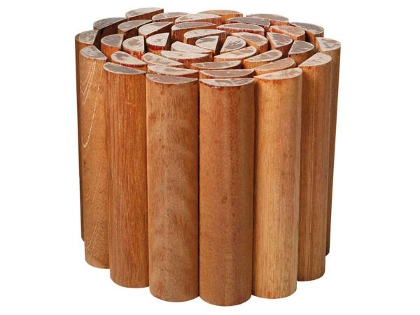 20x Bankirai hardhouten rolborder 180x20cm