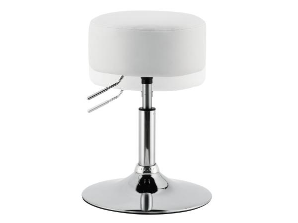 Draaibare Kaptafelkruk / Kruk Tonia - Wit - ø 38,5 x 65 cm