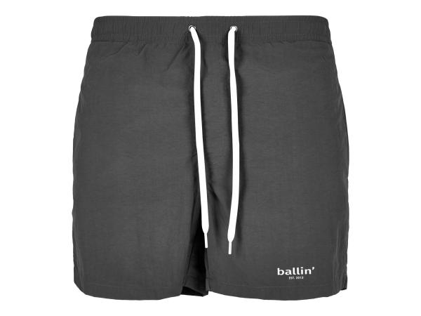 Ballin Est. 2013 Small Logo Zwembroek Antraciet - S