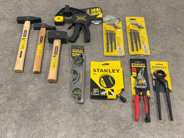 Stanley hand tool set, 10-piece