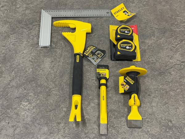 Stanley handgereedschap set 5-delig