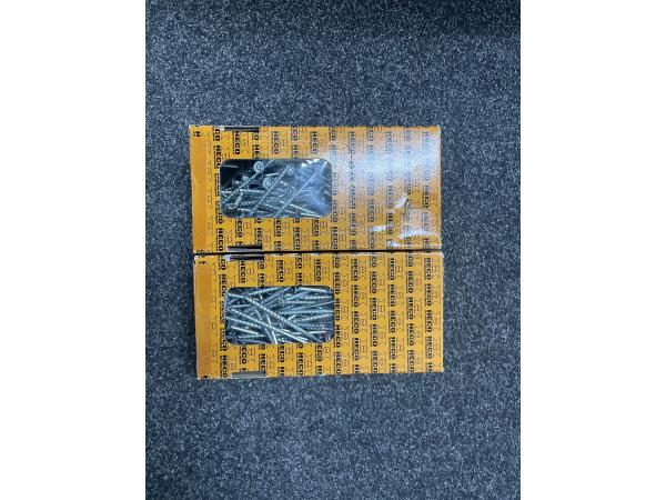 2x Heco Fix-Plus Universeelschroeven 5x80mm T25 200 Stuks