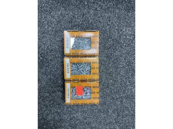 3x Spaanplaatschroeven 4,5x25mm POZ 200 Stuks