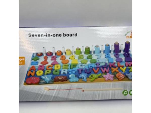 Educatief Speelgoed - Busy Board 7-in-1 - Speelgoed