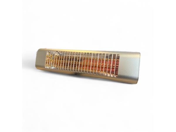 W2Go Red Line Terrasverwarmer op Stekker 2,0 kW Carbon Heater - Grijs