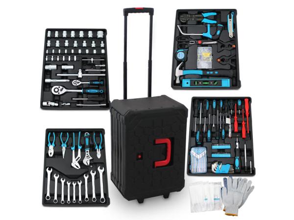 Gereedschapskoffer - 1200-delige Gereedschapswagen