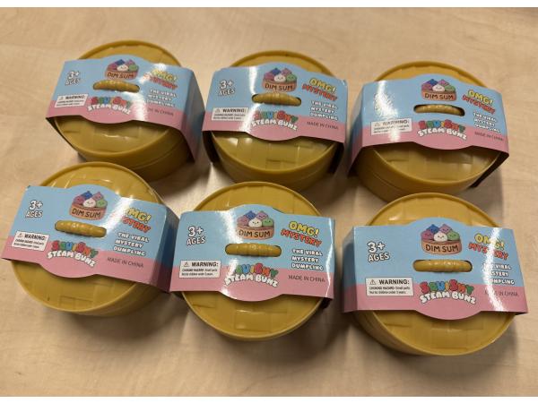 Squishy Dumpling 8,5CM set van 6