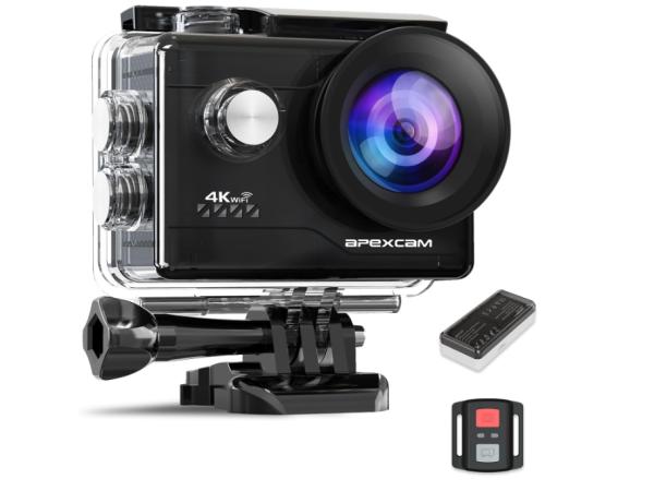 Apexcam 4K 60fps Action Cam 64MP