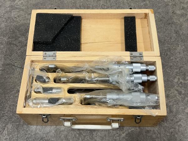 Time micrometers set 3-delig 0-100mm