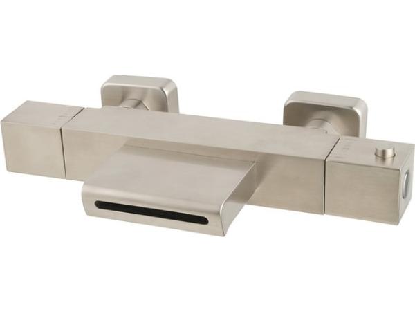 Wiesbaden Rombo Waterval Badmengkraan 15 cm. - RVS Look