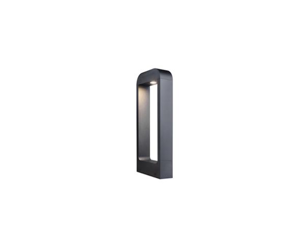 10x 7W LED zand zwart Tuinlamp 30cm warm wit