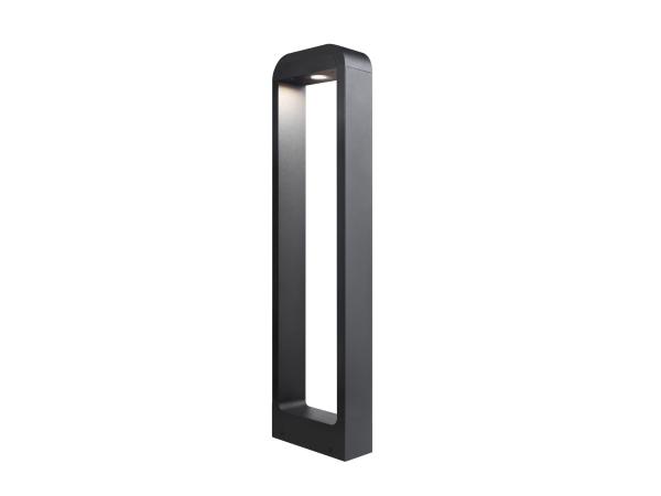 4x 7W LED zand zwart Tuinlamp 60cm warm wit