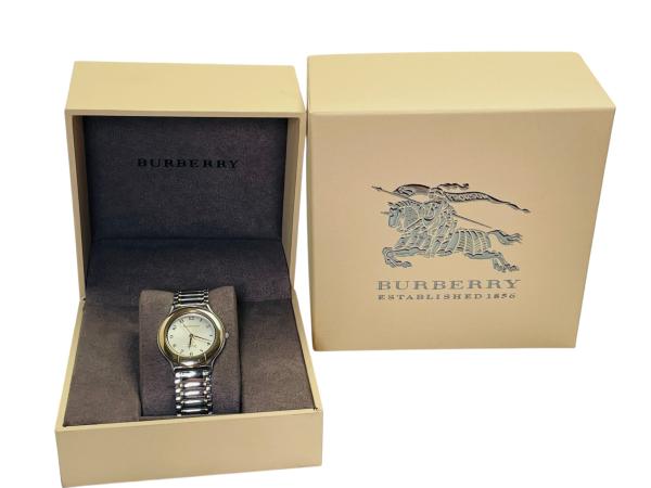 Vintage Burberrys | Two-Tone Horloge