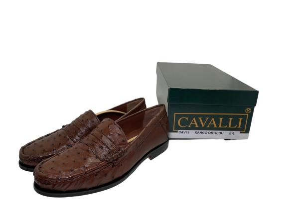 Cavalli | Struisvogelleren Loafers