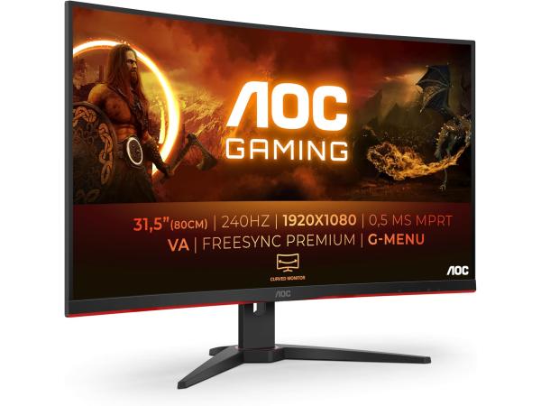 AOC Gaming C32G2ze 31,5 Inch Gaming monitor 1080P (Schade)
