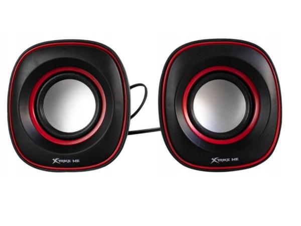 Xtrike Me ES-213 Clear Sound computerluidsprekers – zwart